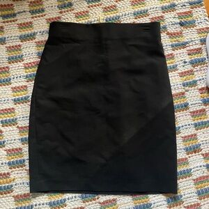 Philosophy Classic Black Pencil Skirt